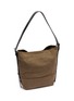 Detail View - Click To Enlarge - LEMAIRE - Small Belted Cotton Canvas Tote Bag