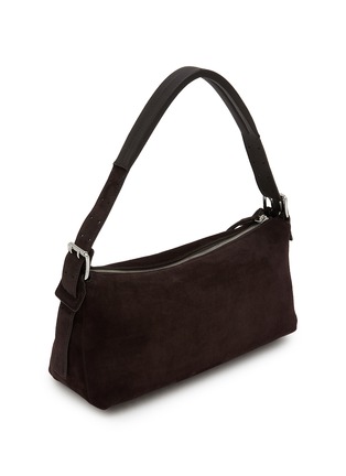 Detail View - Click To Enlarge - LEMAIRE - Belted Baguette Suede Bag