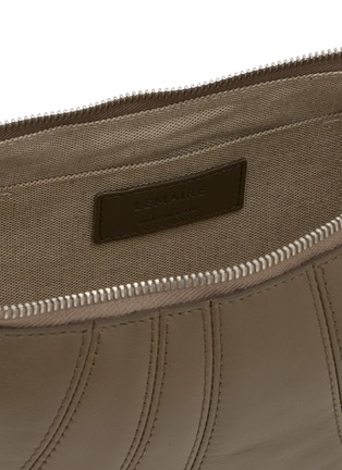 Detail View - Click To Enlarge - LEMAIRE - Small Croissant Leather Shoulder Bag