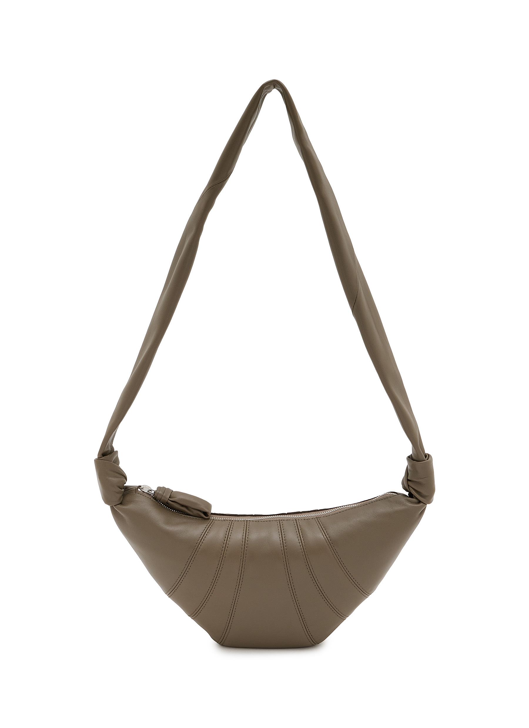 LEMAIRE | Small Croissant Leather Shoulder Bag | Women | Lane Crawford