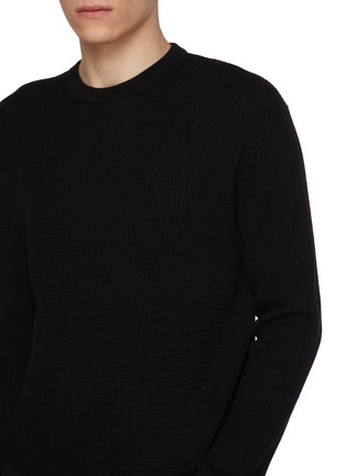  - STUDIO NICHOLSON - X Aaron Levine Portland Waffle Knit Cashmere Wool Sweater