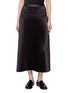 JOSEPH Hayes Pleated Woven Midi Skirt