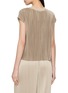 Back View - Click To Enlarge - JOSEPH - Cedre Crewneck Pleated Satin Top