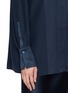  - JOSEPH - Childs Contrast Panel Silk Satin Shirt
