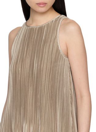  - JOSEPH - Rida Sleeveless Pleated Satin Dress