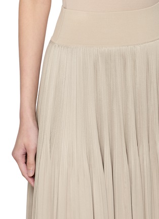  - JOSEPH - Rabat Elasticated Waist Pleated Satin Skirt