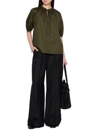 Figure View - Click To Enlarge - JOSEPH - Nador Cotton Sateen Top
