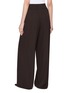 Back View - Click To Enlarge - JOSEPH - Dee Drawstring Waist Crepe Pants