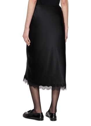 Back View - Click To Enlarge - R2W PRIVATE LABEL - Savia Lace Midi Skirt