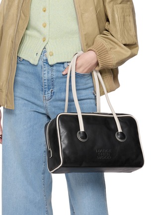 Figure View - Click To Enlarge - MARGESHERWOOD - Soft Boston Leather Shoulder Bag