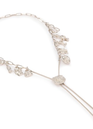 Detail View - Click To Enlarge - TOGA VIRILIS ACCESSORIES - Metal Motif Loop Tie