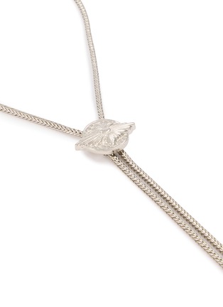 Detail View - Click To Enlarge - TOGA VIRILIS ACCESSORIES - Metal Concho Loop Tie