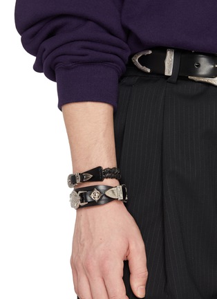 TOGA VIRILIS ACCESSORIES | Double Beads Bangle | Men | Lane Crawford