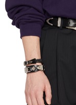 TOGA VIRILIS ACCESSORIES | Double Buckle Concho Bangle | Men