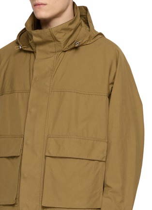 Detail View - Click To Enlarge - LEMAIRE - VENTILE® Cotton Short Rain Parka