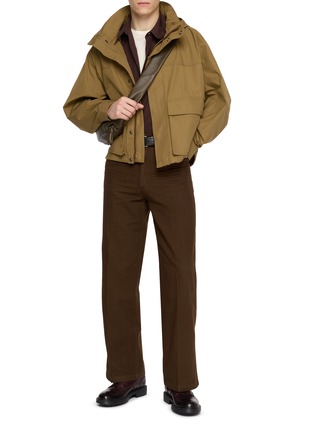 Figure View - Click To Enlarge - LEMAIRE - VENTILE® Cotton Short Rain Parka