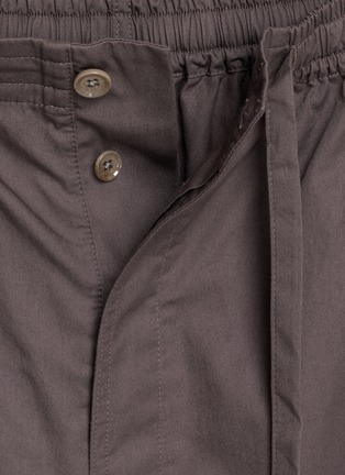  - LEMAIRE - Elasticated Drawstring Waistband Cotton Twill Pants