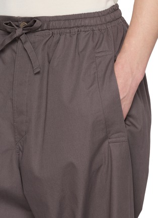  - LEMAIRE - Elasticated Drawstring Waistband Cotton Twill Pants