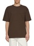 Main View - Click To Enlarge - LEMAIRE - Boxy Fit Cotton Linen T-Shirt