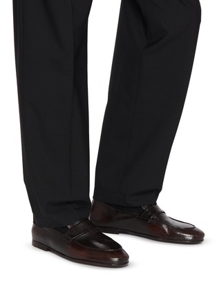 Figure View - Click To Enlarge - OFFICINE CREATIVE - Airto Dd 001 Leather Loafers