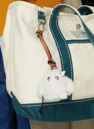 Front View - Click To Enlarge - BAZ & FRIENDS - Psycho Mini Plush Bag Charm