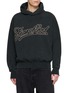 FEAR OF GOD Logo Print Cotton Hoodie