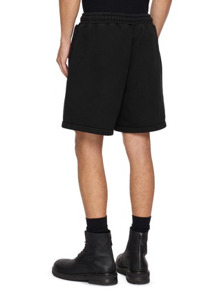 Back View - Click To Enlarge - FEAR OF GOD - Vacation Elasticated Drawstring Waistband Cotton Fleece Sweatshorts