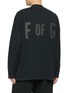 Back View - Click To Enlarge - FEAR OF GOD - Printed Heavy Long Sleeve Cotton T-Shirt