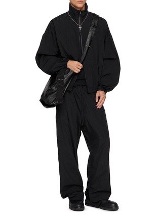 Figure View - Click To Enlarge - FEAR OF GOD - Ripstop Elasticated Drawstring Waistband Nylon Tech Track Pants