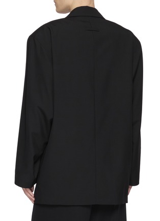 Back View - Click To Enlarge - FEAR OF GOD - Relaxed Single Breasted Long Blazer