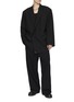 Figure View - Click To Enlarge - FEAR OF GOD - Relaxed Single Breasted Long Blazer