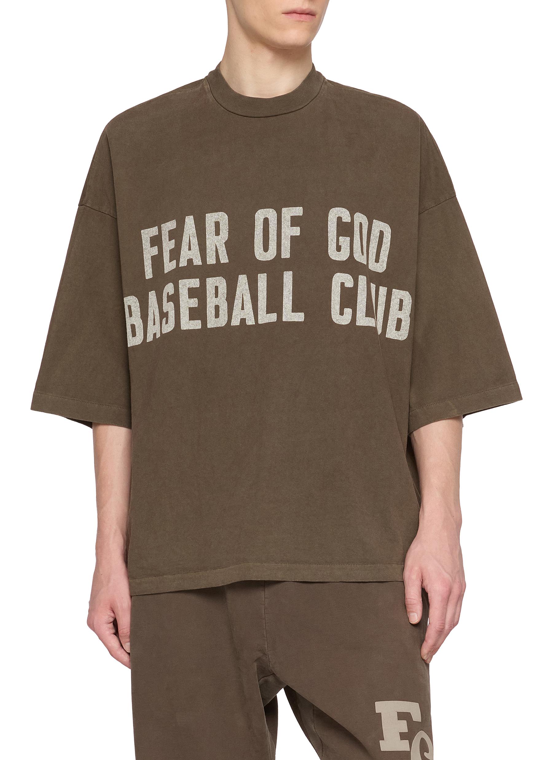 FEAR OF GOD | Baseball Club Cotton T-Shirt | Men | Lane Crawford FEAR OF GOD | Baseball Club Cotton T-Shirt | Men | Lane Crawford
