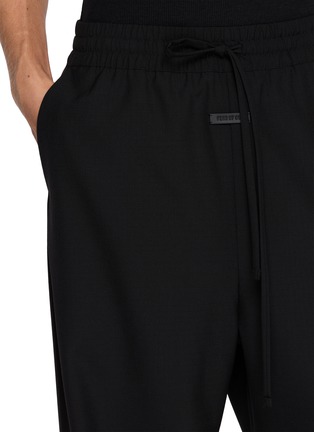  - FEAR OF GOD - Ripstop Wide Leg Elasticated Drawstring Waistband Wool Pants