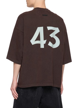 Back View - Click To Enlarge - FEAR OF GOD - 43 Graphic Cotton T-Shirt