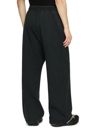 Back View - Click To Enlarge - FEAR OF GOD - Brushed Fleece Wide Leg Cotton Sweatpants