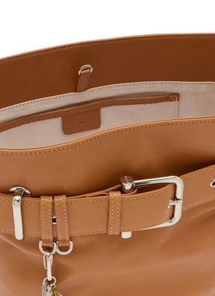Detail View - Click To Enlarge - OSOI - Bucket Brocle Leather Bag