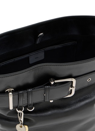 Detail View - Click To Enlarge - OSOI - Bucket Brocle Leather Bag