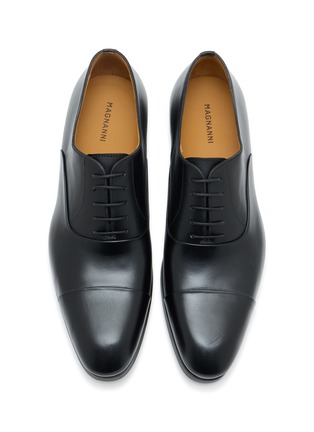 Detail View - Click To Enlarge - MAGNANNI - Lace Up Leather Oxford Shoes