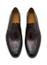 Detail View - Click To Enlarge - MAGNANNI - Vicente Croc Leather Penny Loafers