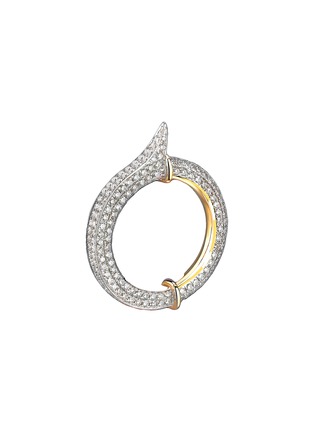 Main View - Click To Enlarge - DOSIS G6C - Catch 18K Gold Diamond Ring — HK 11.5