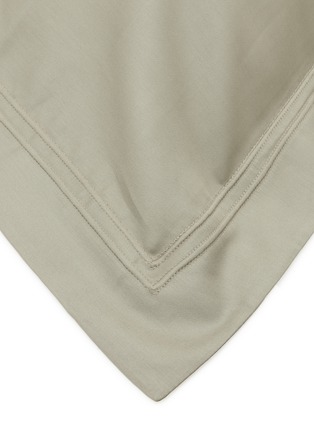 Detail View - Click To Enlarge - YVES DELORME - Triomphe Pillow Case — Kaki