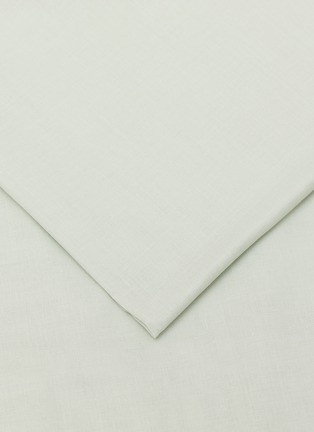 Detail View - Click To Enlarge - YVES DELORME - Batiste Flat Sheet — Amande