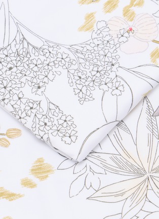 Detail View - Click To Enlarge - YVES DELORME - Orchidée Duvet Cover