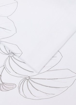 Detail View - Click To Enlarge - YVES DELORME - Orchidee Flat Sheet