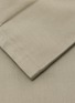 Detail View - Click To Enlarge - YVES DELORME - Triomphe Flat Sheet — Kaki