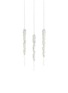 Main View - Click To Enlarge - KURT S ADLER - Pearl glass icicles Christmas ornament set