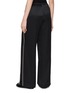 Back View - Click To Enlarge - R2W - Cielo Piped Wide Leg Silk Pants