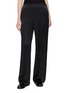 R2W Cielo Piped Wide Leg Silk Pants