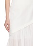  - R2W - Seria Asymmetrical Layered Chiffon Cotton Linen Blend Skirt