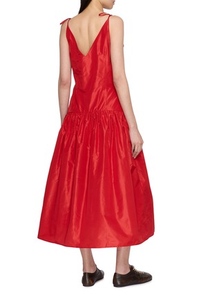 Back View - Click To Enlarge - THE LOOM - Contour Silk Wrap Dress